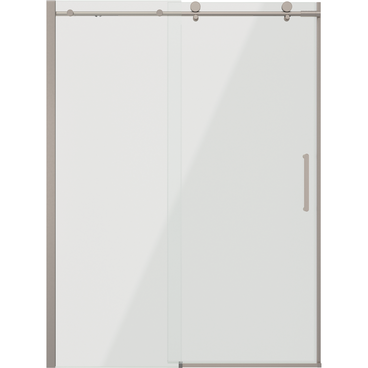 60" Shower / Clear / Brushed Nickel (Shower Door)