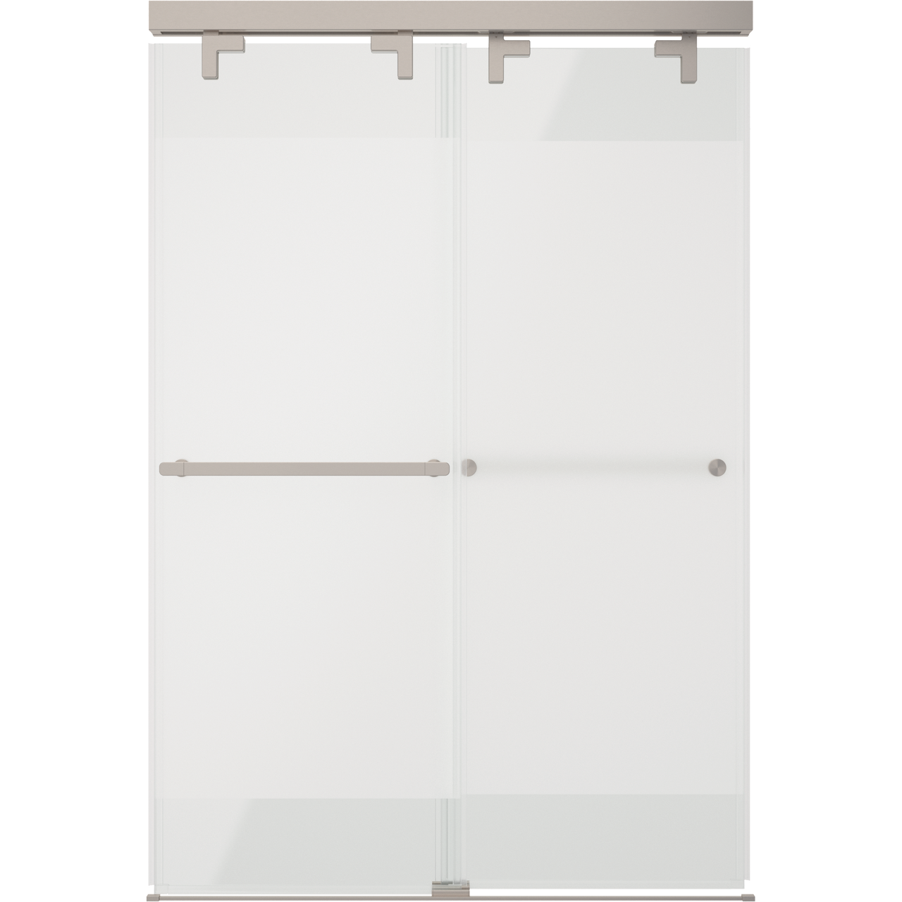 48" Shower / Privacy / Brushed Nickel (Shower Door)