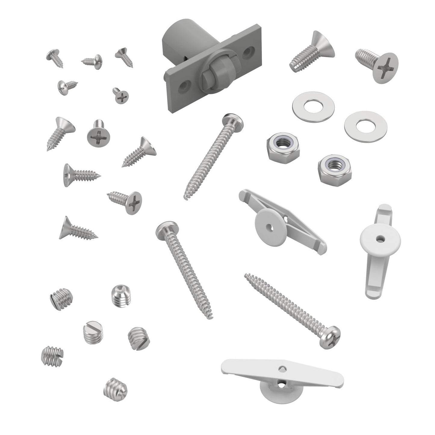 Contemporary Pivot Metal Hardware Replacement Parts